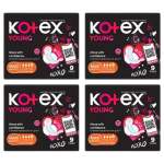 Kotex Young Maxi Pads 4X9S