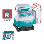 Total Tools Sander Orbit Random Cordless 20V 125MM With Accessories