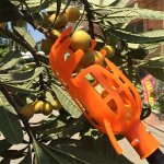 1PC Fruit Picking Head Basket Without Rod Plastic Fruit Picking Tool Catcher Gardening Fruit Catching High-altitude Plum Harvest