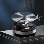 Solar-powered Rotating Helicopter Car Air Freshener