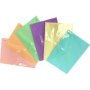 A4 Document Envelopes - Assorted Pastel 12 Pack