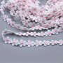 1pc Daisy-Inspired Lace Trim 0.55-Inch Wide Multicolor Water Soluble DIY Craft & Sewing Decorations For Headwear Curtains & Skirts Home Decor Accessories