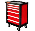 Tork Craft 6 Drawer Roller Tool Cabinet Empty On Castors
