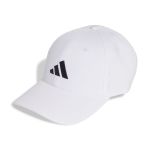 Adidas New Logo Baseball Cap - White black