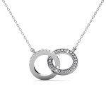 DESTINY Mila Necklace With Swarovski Crystals - White