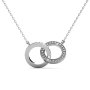 DESTINY Mila Necklace With Swarovski Crystals - White