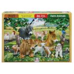 36 Pce Rgs Farm Animals