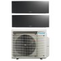 Daikin Multi-split 2 Rooms 9000 Btu + 12000 Btu Emura Black