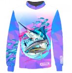 Angler Ladies Angler Offshore Performance Shirt – Purple
