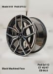 19" Mercedes-benz Alloy Rims Staggered Fitment 8J Front 9J Rear 5 112 Pcd