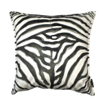 Zebra Velvet Cushion Cover