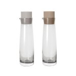Nomad Oil & Vinegar Pourers In Handblown Smokey Glass