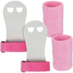 Kids Gymnastics Hand Grips Adjustable Wrist Strap Non-slip Palm Protection