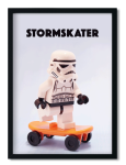 Decor Print Stormskater - Unframed Print A3