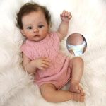Zero Pam Reborn Baby Dolls Full Body VINYL-18' Posable Girl Realistic Babys Doll Real Looking Baby Doll Real Life Reborn Dolls F