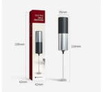 Milk Frother Stainless Steel Coil Whisk