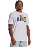 Men's Curry Arc Short Sleeve - White Sm