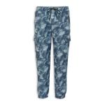 Blue Camouflage Jogger Pants