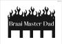Lifespace "braai Master Dad" Braai 5 Hook Utility Rack