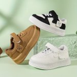 Casual Comfortable Sneakers For Baby Girls Lightweight Breathable Walking Shoes For Spring And Autumn