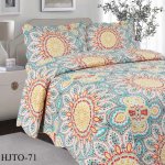 3 Piece Quilt Set Standard HJTO-71 Double Queen - Standard Double Queen
