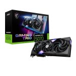 MSI Geforce Rtx 5070 Gaming Trio Oc 12GB Graphics Card Black - RTX5070GAMINGTRIOOC12GB