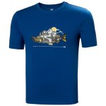Men's F2F Organic Cotton T-Shirt - 606 Deep Fjord M