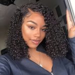 Elegant Curly Short Wig For Women - 1PC High Temperature Fiber Rose Net Cap Versatile Style For Daily Wear & Special Occasions