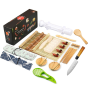 Sushi Making Kit Sushi Roller Bazooka Rice Ball Mold Sushi Tools 24 In 1