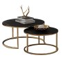 Gof Furniture - Phume Nesting Coffee Table Black