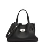 Bryar Small Satchel -black silver