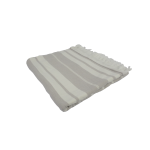 Bristol Capri Beach Towel Pebble & White