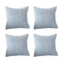 Set Of 4 Velvet Pillow Case Pillow Insert Not Included 45 X 45 Cm B