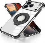 Magnetic Silicone Slim Phone Case Compatible With Iphone 17 Pro Max