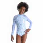 Girls Flower Foil Grenade Suit