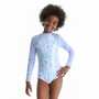 Girls Flower Foil Grenade Suit