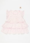 PoP Candy Polka Dot Tiered Top - Pink & White