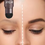 1 Step Eyebrow Stamp Shaping Set Waterproof Makeup For Women Long Lasting Eye Brows Stencil And 10 Templates And 2 Brush Eyebrow