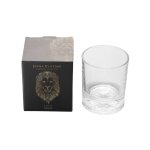 Jenna Clifford Frosted Lion Whisky Glass