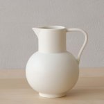 France Style Flower Vase With Handle Water Pot dry Flower Vase Minimalist Decor For Living Room Dining Table & Bedroom Cr Me
