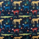 Safari Charcoal Table Runner
