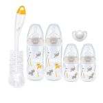 Nuk Temperature Control 4 Bottle Starter Pack 0-6M - White