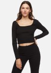 Ribbed Top - Black