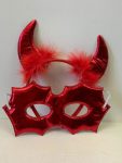 Devil Horns And Face Mask