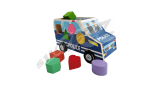 Shape Car Police 10PIECE