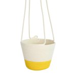 Mia Melange - Medium Hanging Planter - Yellow - 16CM