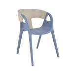 Top Deck Cafe Chair - Grey Cream