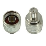 Adaptor F Jack 75 Ohm N Plug 50 Ohm