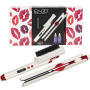 Enzo EN-3846 Titanium Straightener High-temperature Hair Straightening Brush - White