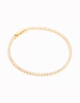Goldair Gold MINI Round Cubic Zirconia Tennis Bracelet